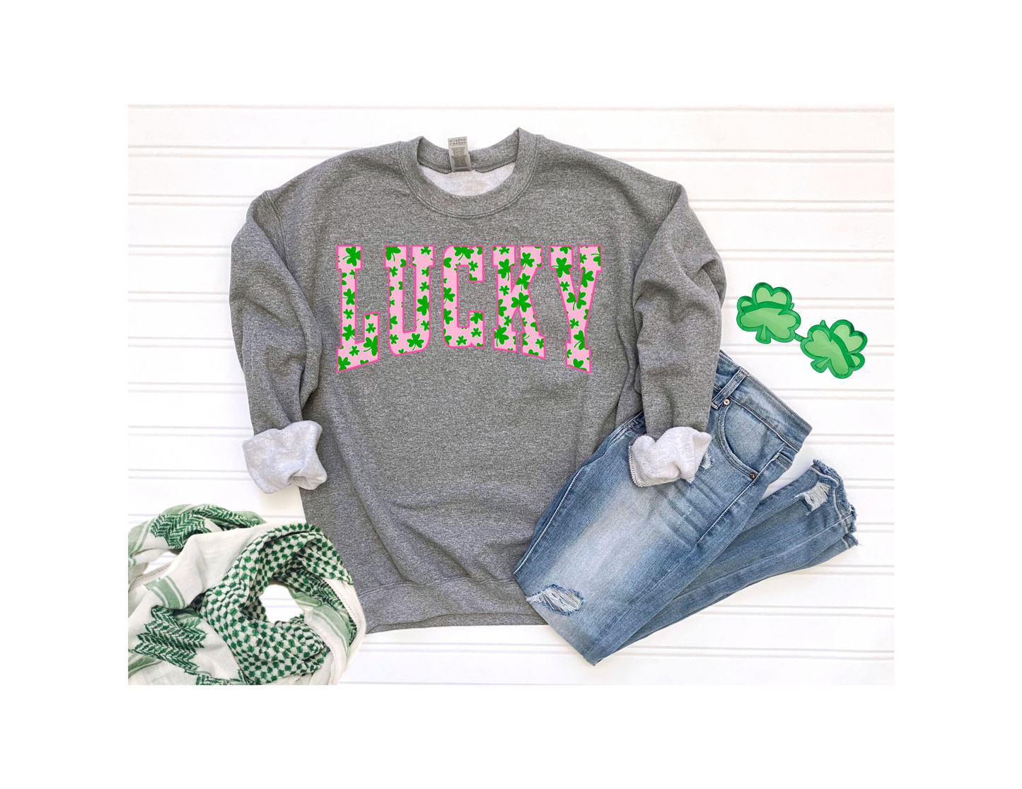Lucky (Pink and Green)