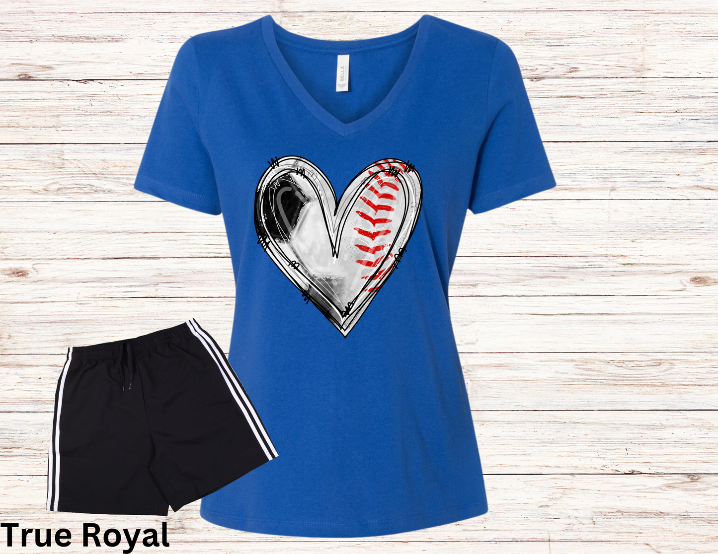 Soccer/Baseball Heart