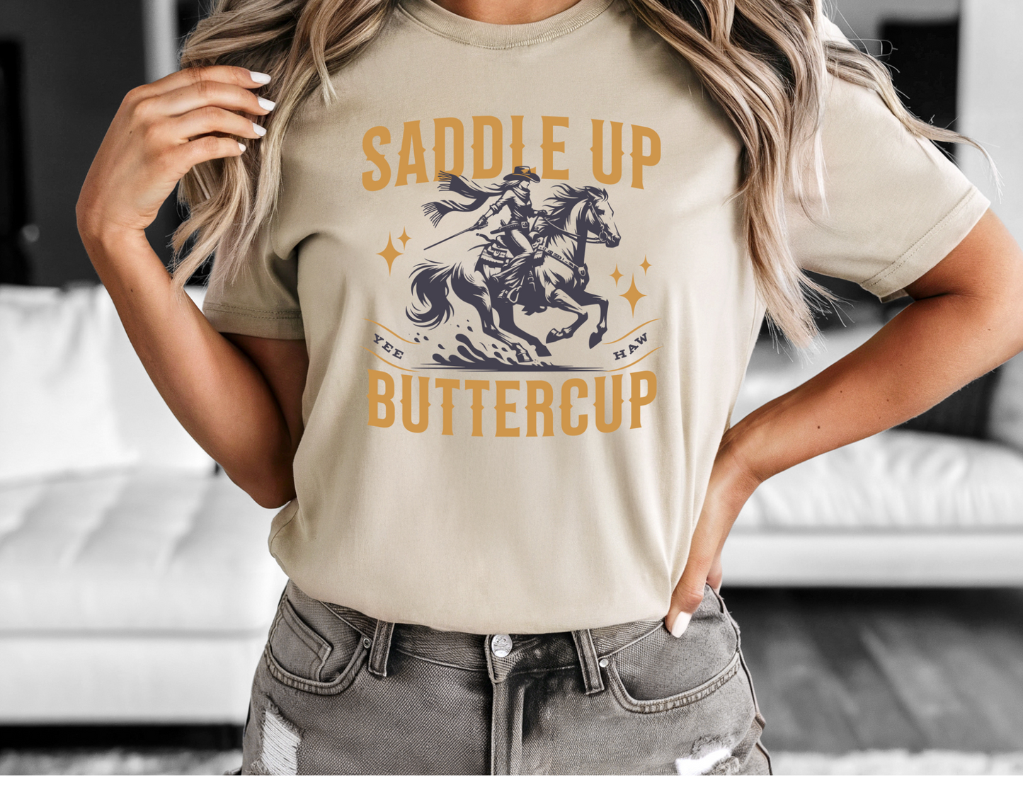 Saddle up Buttercup