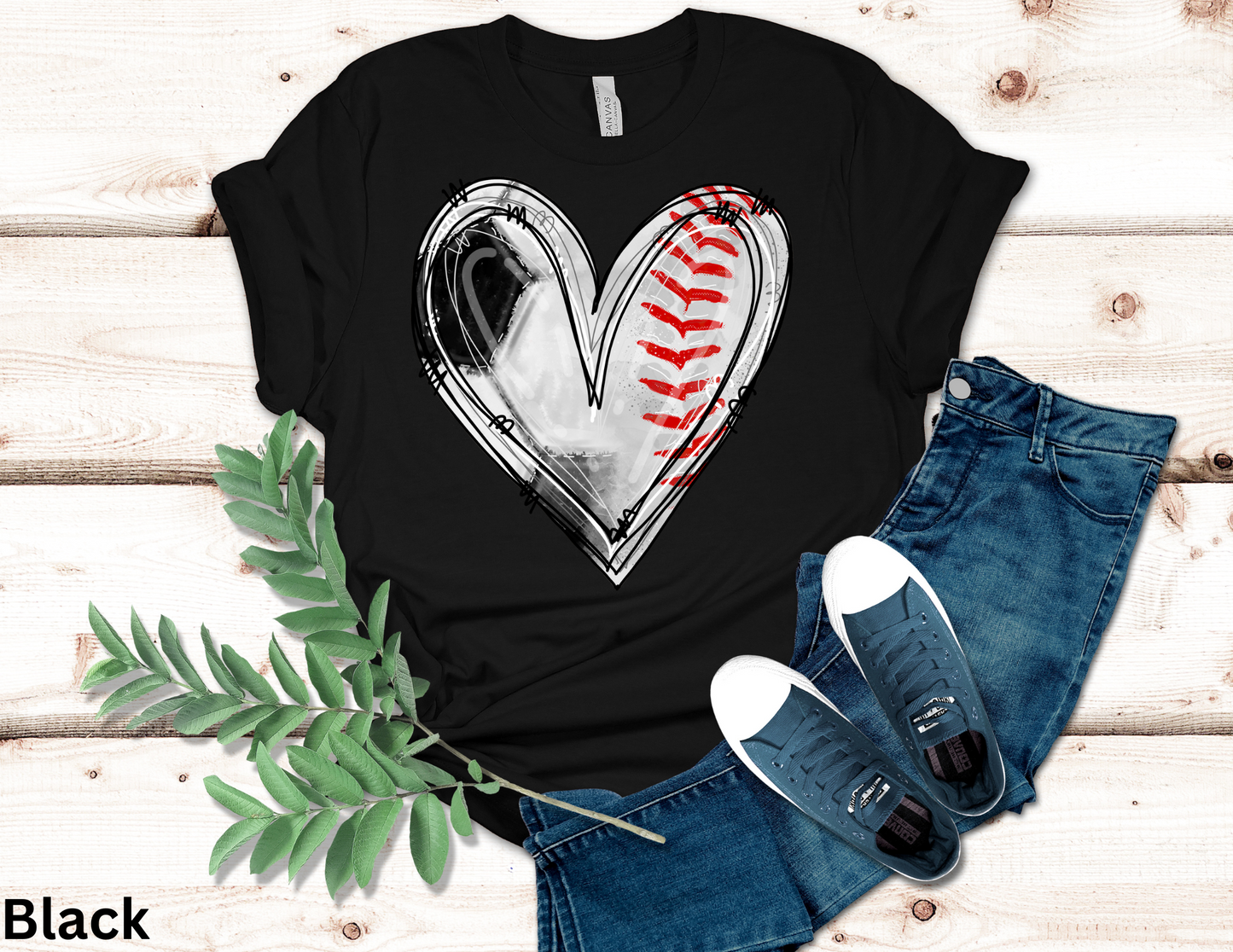 Soccer/Baseball Heart