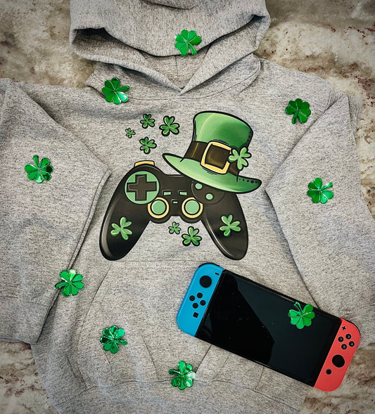 Lucky Gamer St. Patrick's Day - Youth Boys