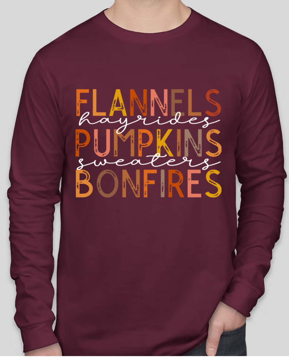 Flannels, Pumpkins & Bonfires