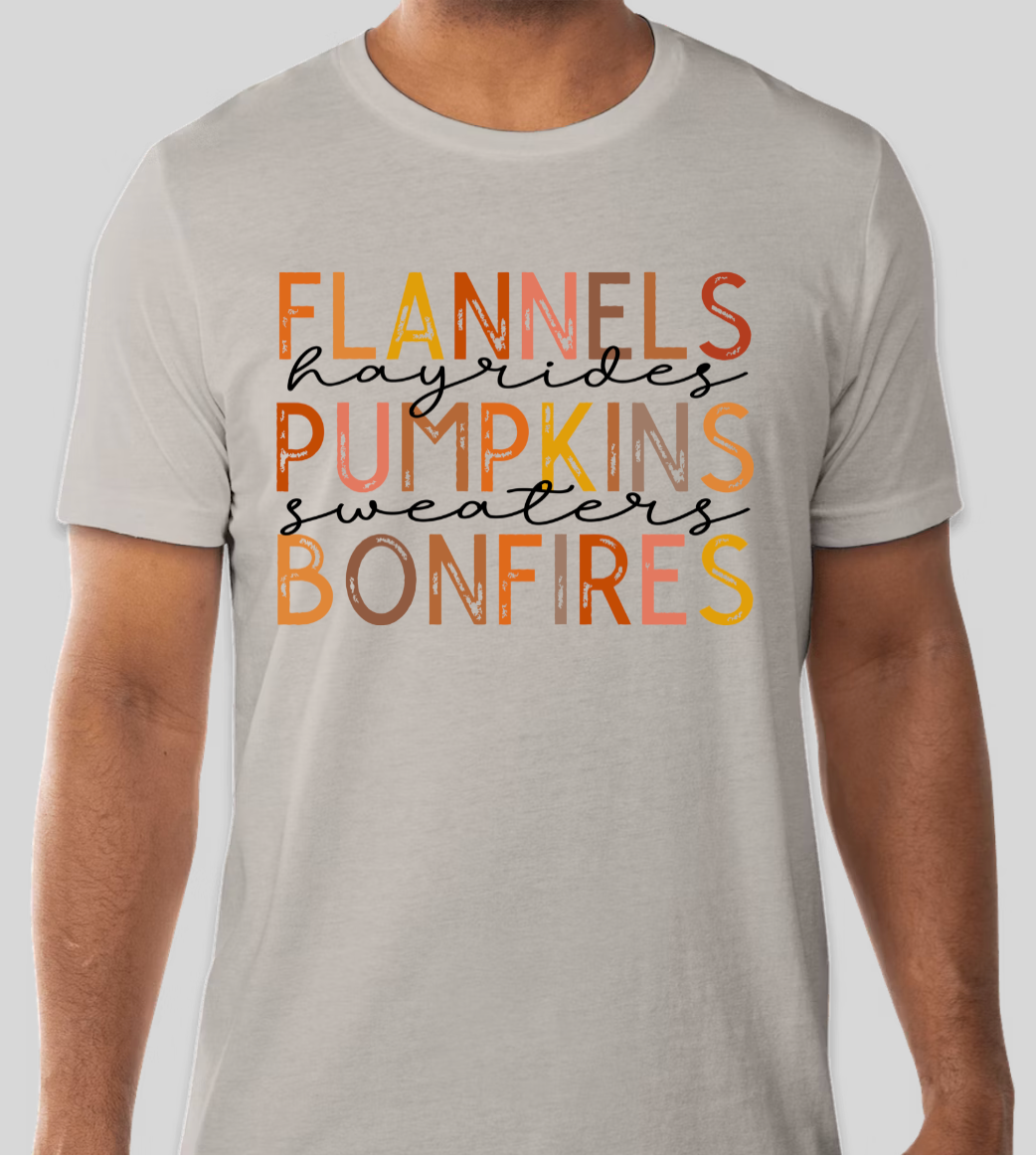 Flannels, Pumpkins & Bonfires